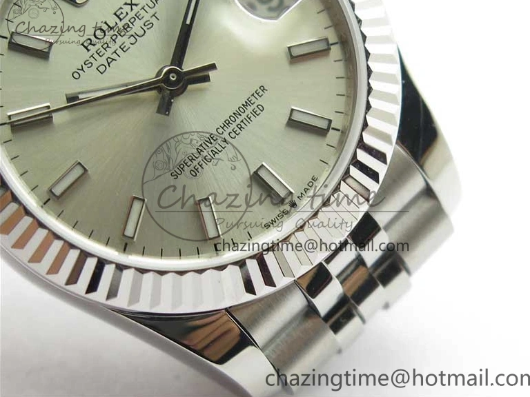 278271 Silver Jubilee Maker on Dial Datejust Edition 31mm Marker SS Bracelet BP Best Sticks 1227